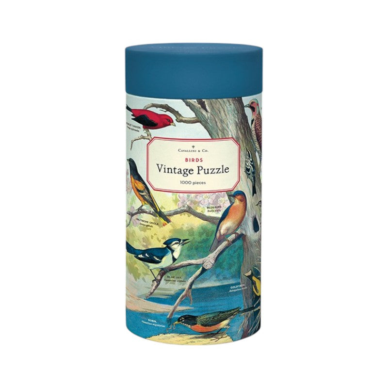 Cavallini Puzzle Vögel, 1000 Teile