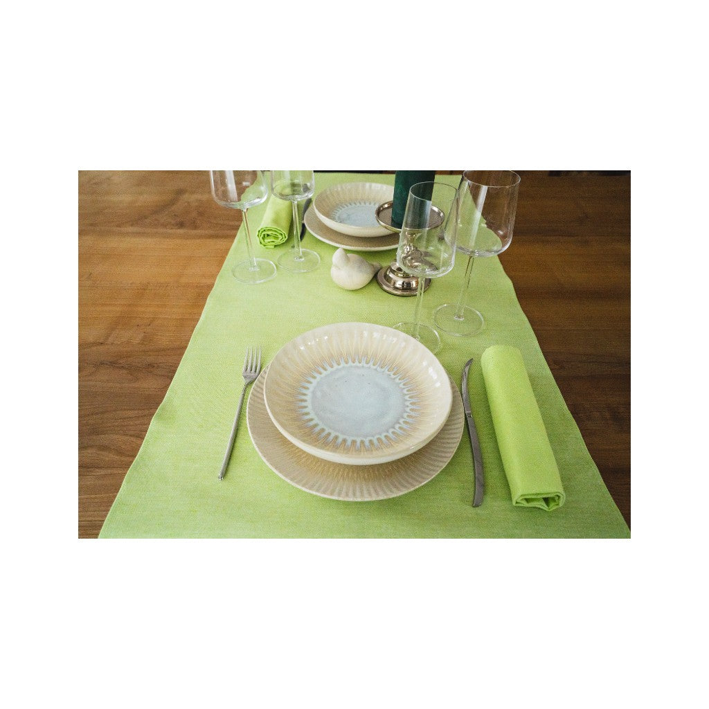 MEYER-MAYOR Tischläufer UNI, 46 x 136 cm, pistacchio
