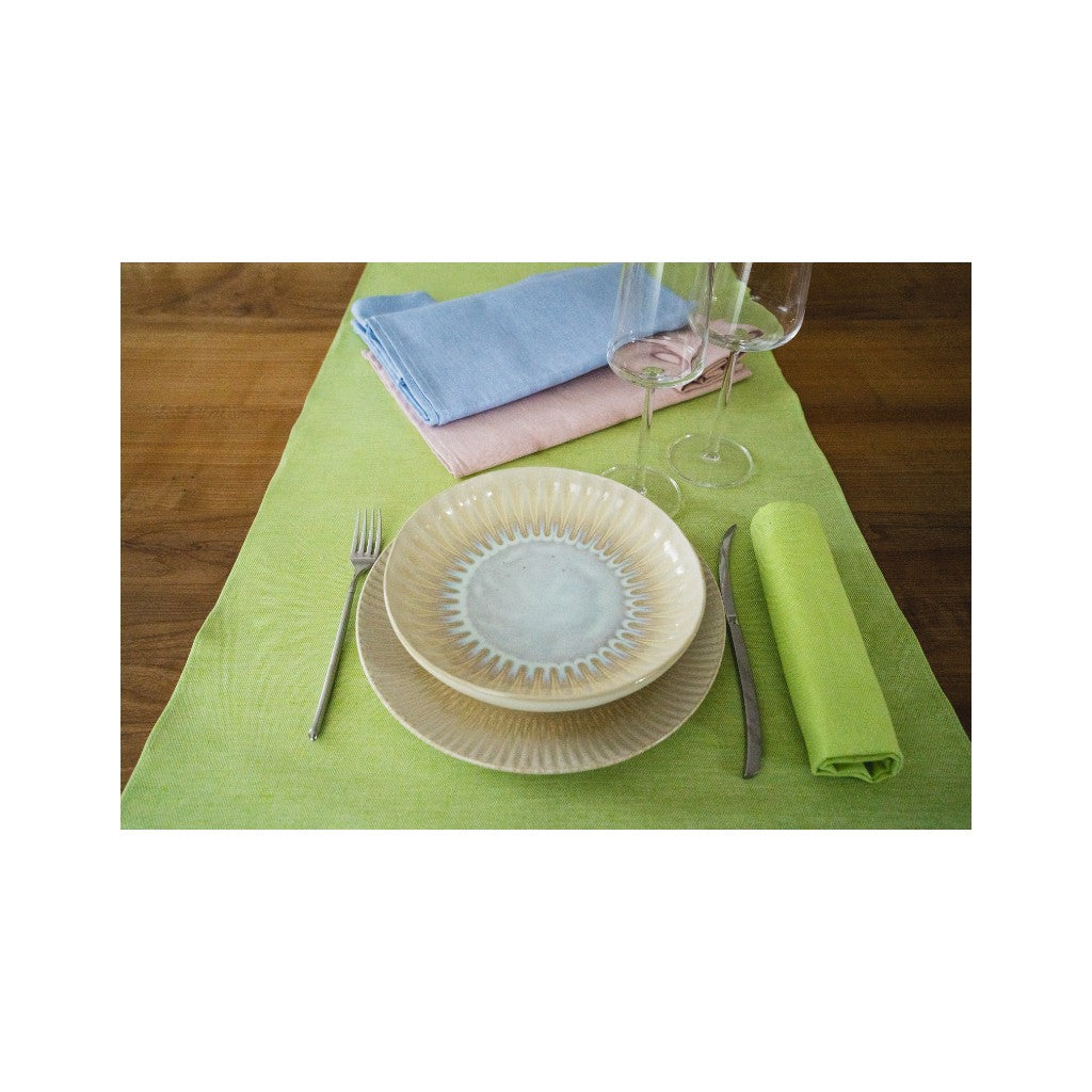 MEYER-MAYOR Tischläufer UNI, 46 x 136 cm, pistacchio
