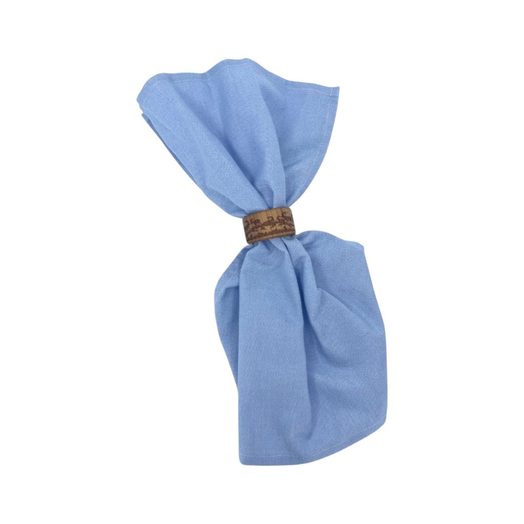 MEYER-MAYOR Serviette UNI, 42 x 42 cm, blau