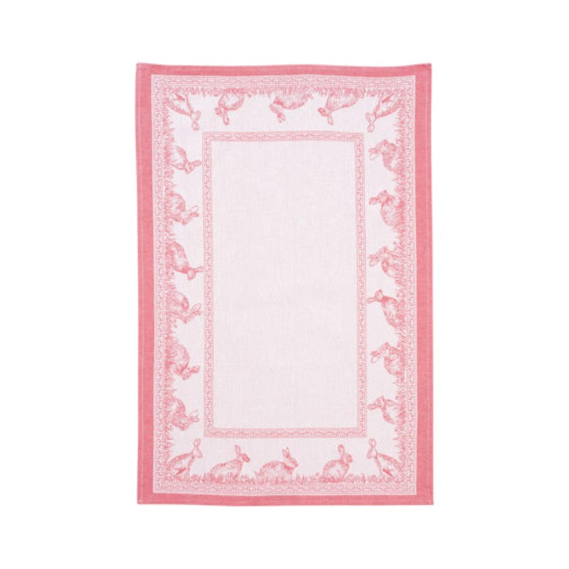 KULTSCHTOFF Küchentuch Hoppelei, rot