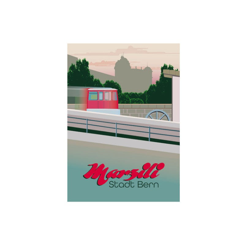 s.wert DIN A2 Poster Bern Marzili