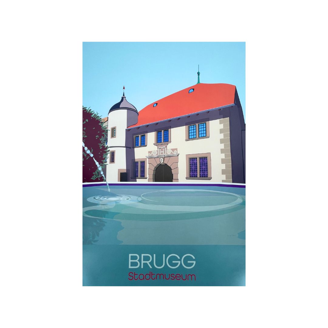 s.wert DIN A2 Poster Brugg Stadtmuseum