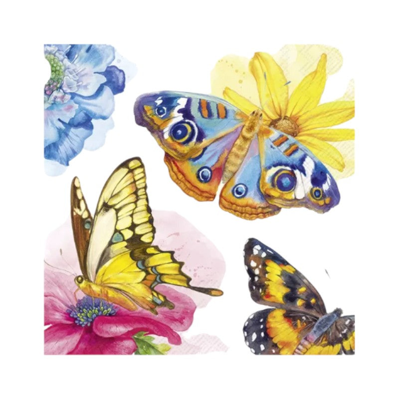 Wimmel Servietten 33x33 cm - GARDEN BEAUTIES