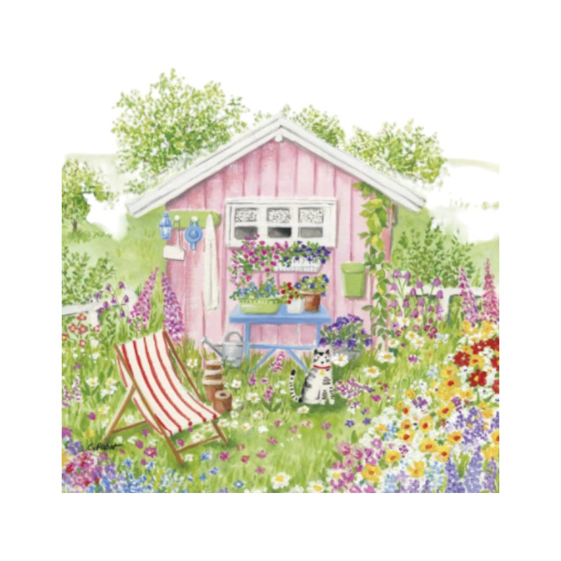 Wimmel Servietten Maison Rose Napkin 33x33 cm