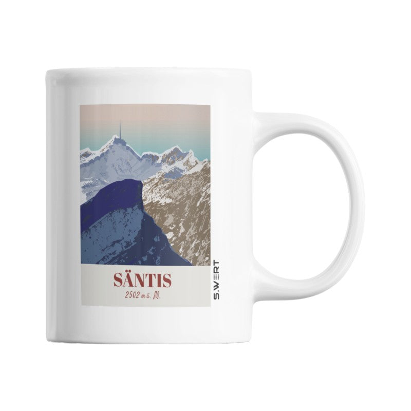 s.wert Tasse Appenzeller Alpen Säntis