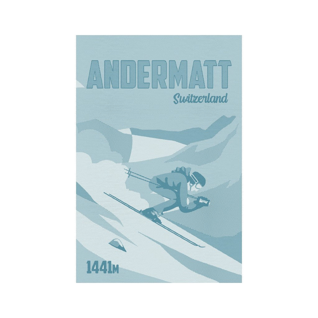 mumix Geschirrtuch Andermatt