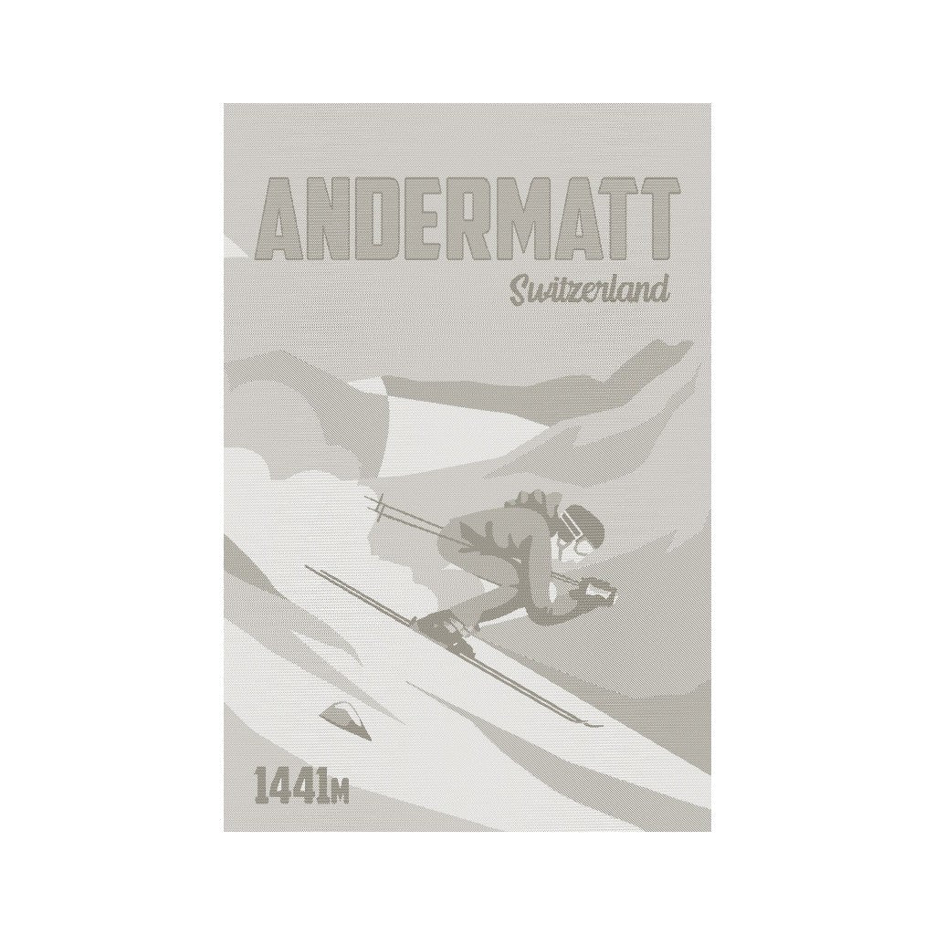 mumix Küchentuch Andermatt, Taupe