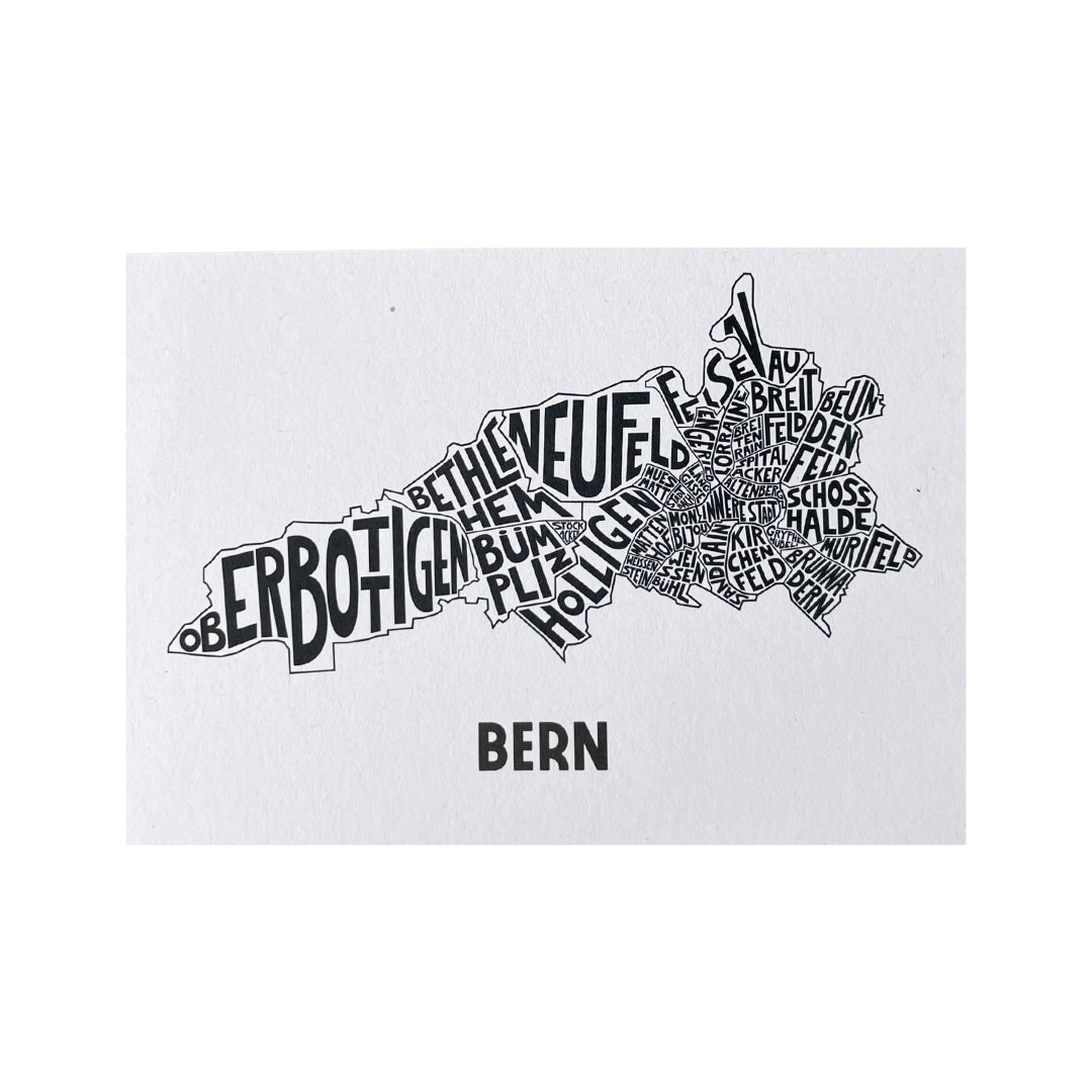 Atelier Avantgarde Postkarte A6 Bern