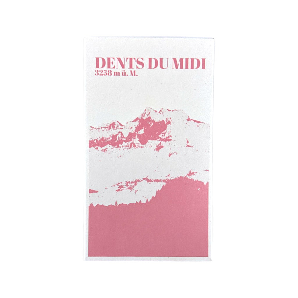 s.wert Streichholzschachtel Dents Du Midi