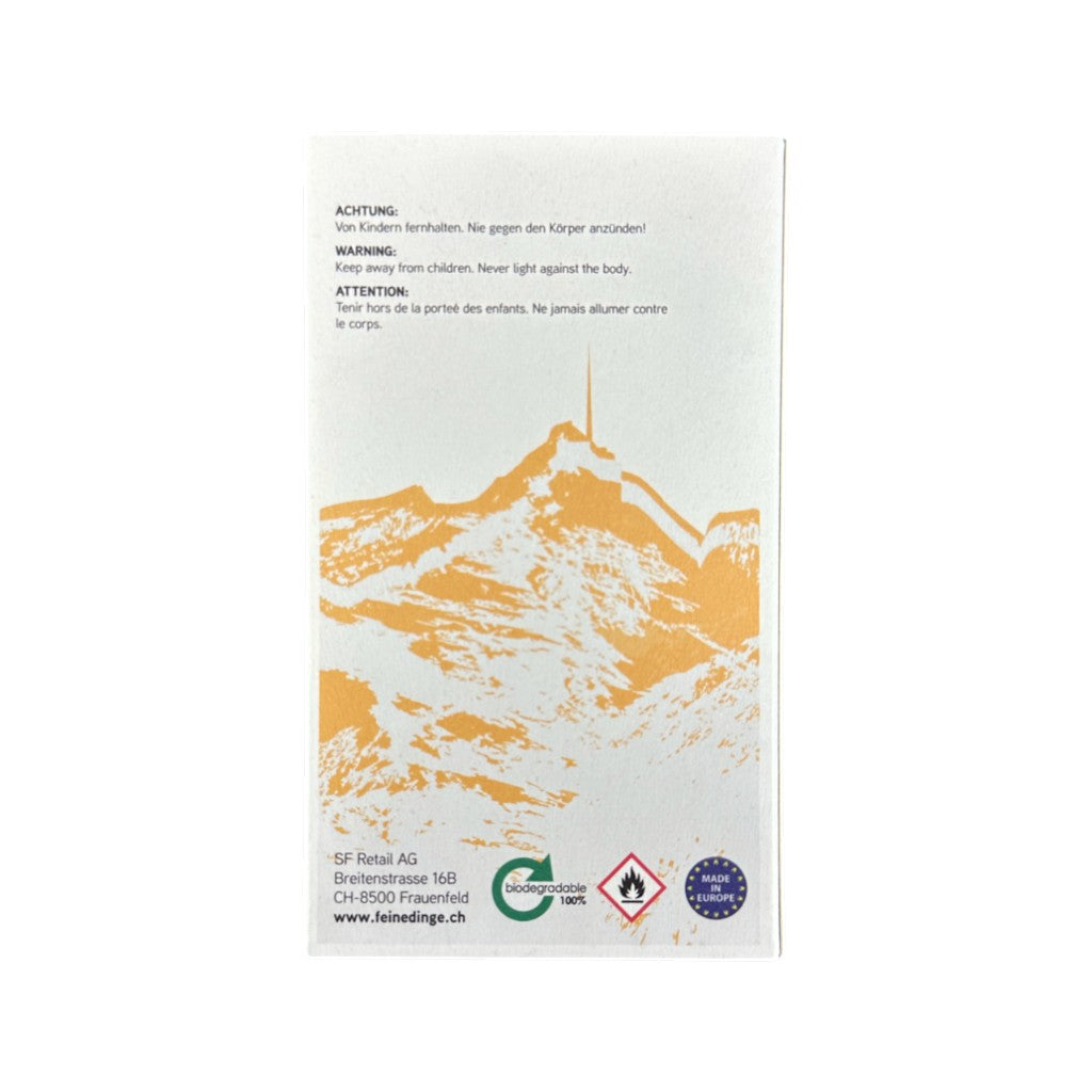 s.wert Streichholzschachtel Säntis