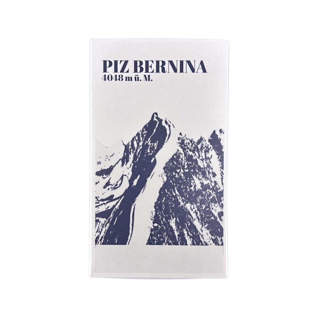 s.wert Streichholzschachtel Piz Bernina