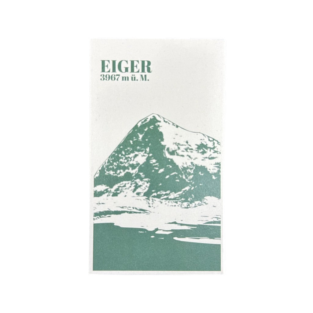 s.wert Streichholzschachtel Eiger