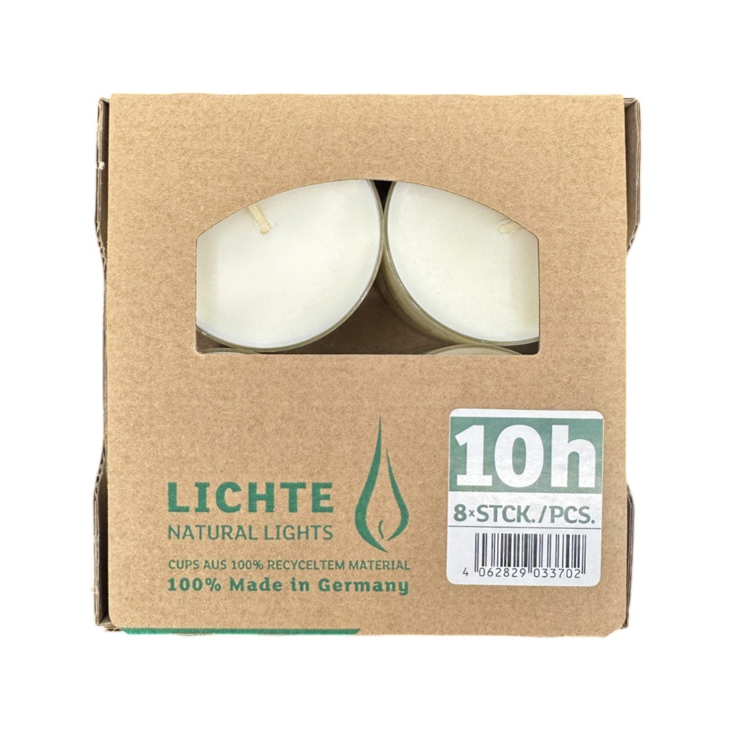 WENZEL Teelichter Ø 5.6 cm, 8 Stück