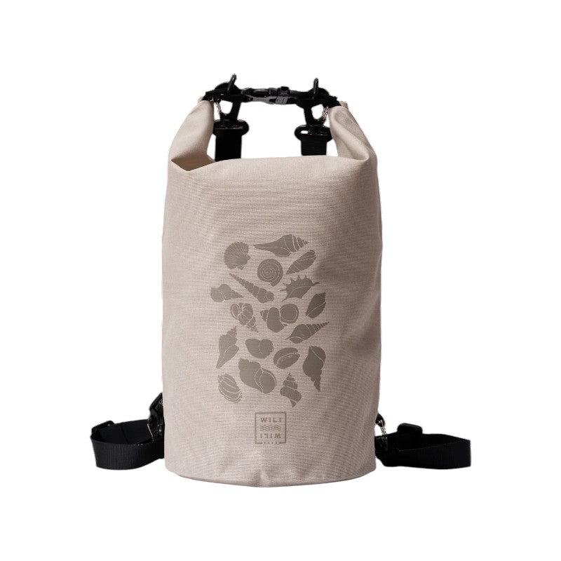 Wili Wili Tree Beach Life Dry Bag 7L, Sandstorm Beige