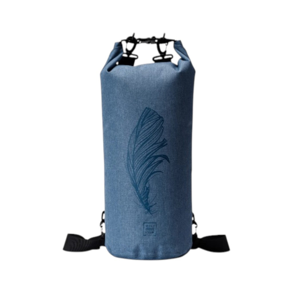 Wili Wili Tree Feather Dry Bag 15L, Deep Sea
