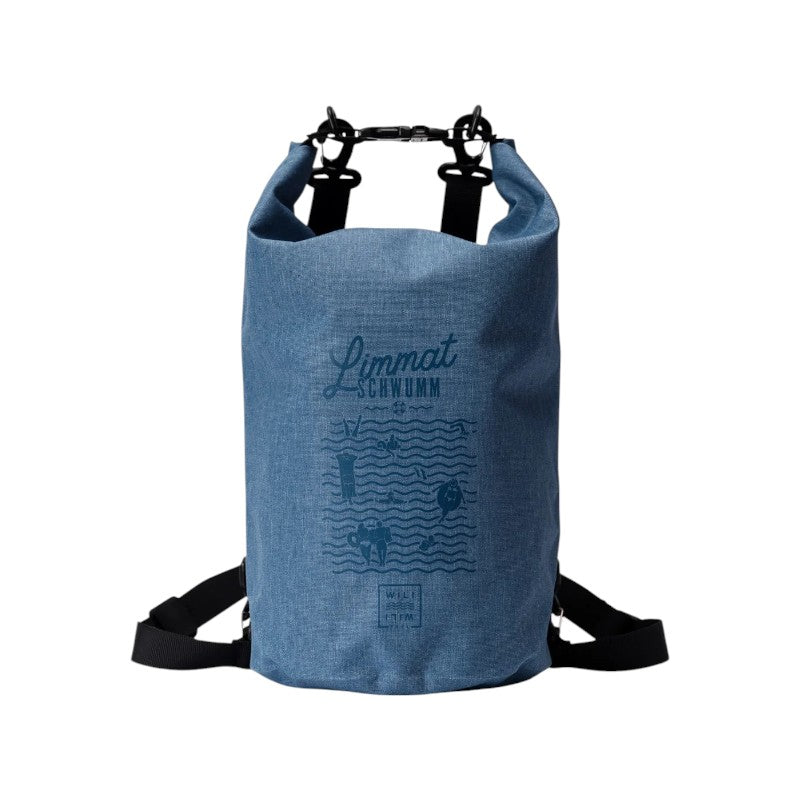 Wili Wili Tree Limmat Schwumm Dry Bag 7L, Deep Sea