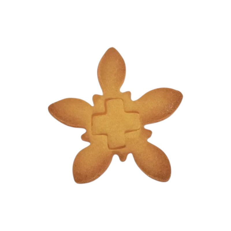 Städter Ausstecher Edelweiss mit Kreuz