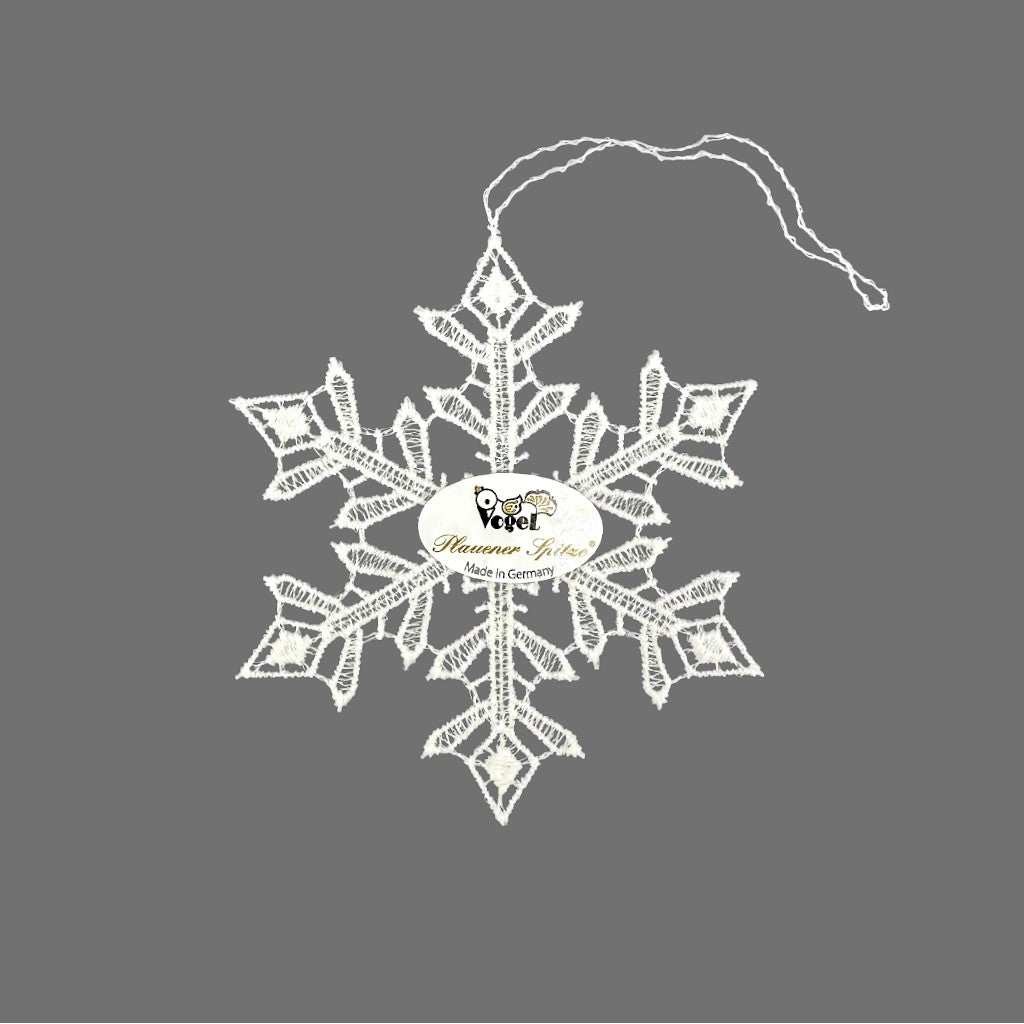 Weihnachtsanhänger Schneestern 2