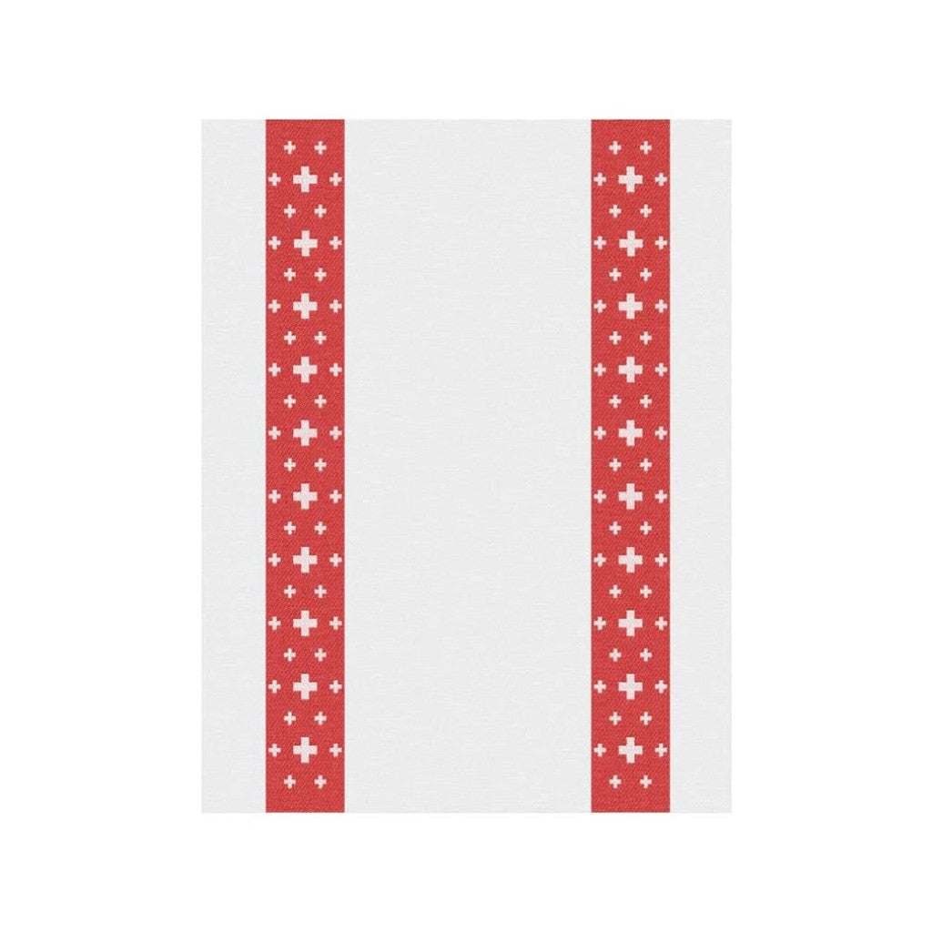 KULTSCHTOFF Geschirrtuch Swiss CH-Kreuz