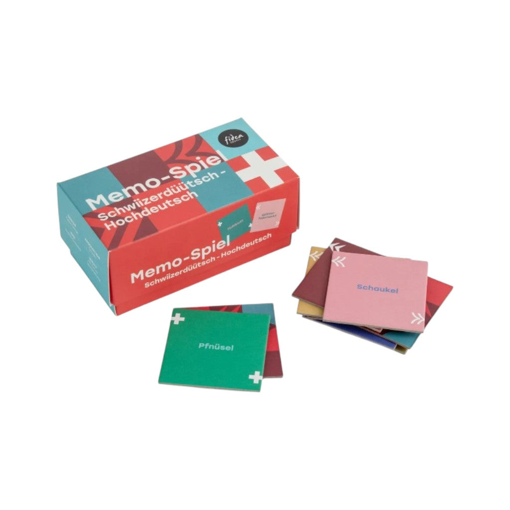 fidea Memoriespiel Schwiizerdüütsch - Hochdeutsch
