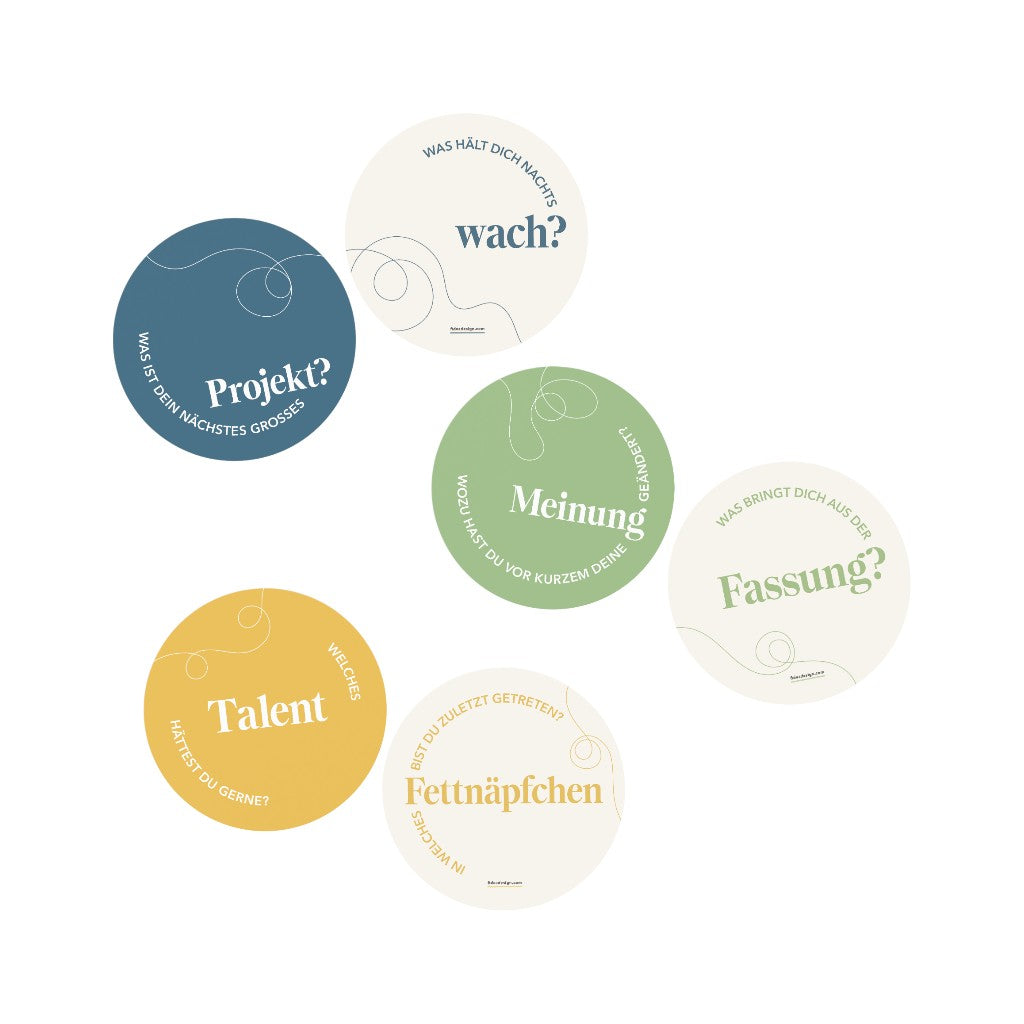 Fidea Design Glasuntersetzer Themawechsel Smalltalk, ⌀ 10.7 cm