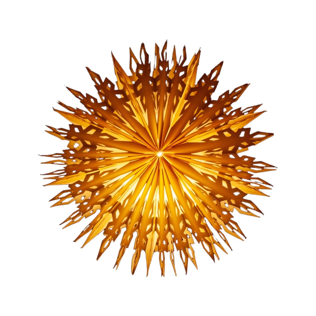 Lumière des Alpes Papierstern Mahena
