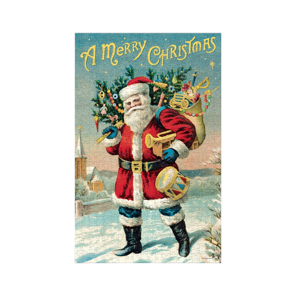 Cavallini Vintage Puzzle, Santa Claus, 500 Teile