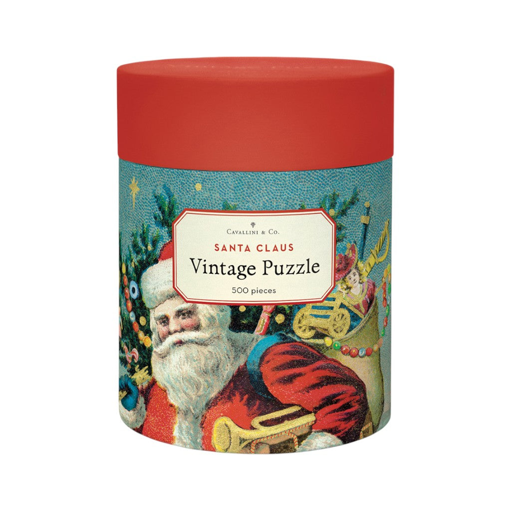 Cavallini Vintage Puzzle Santa Claus, 500 Teile