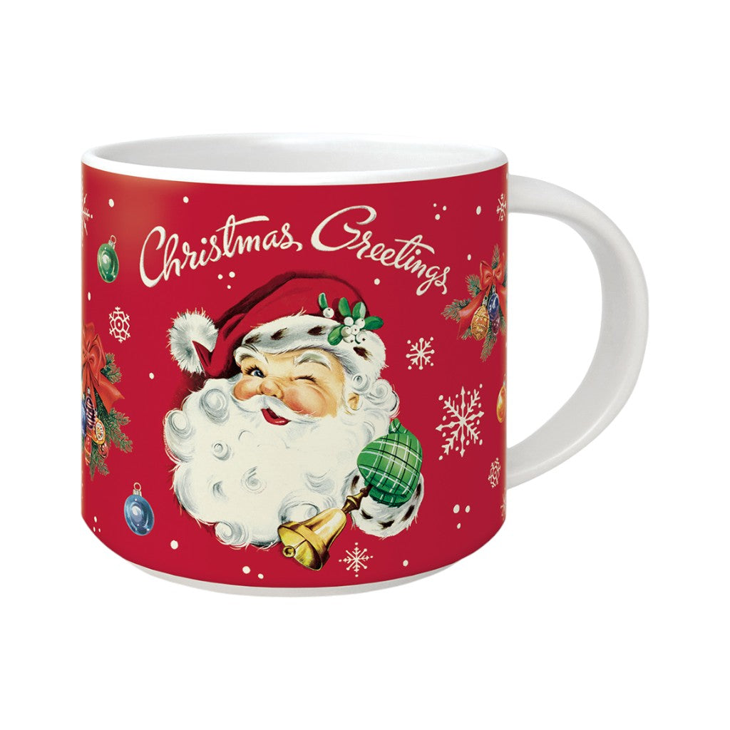 Cavallini Santa Claus Vintage Tasse