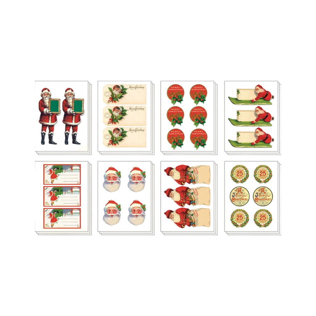 Cavallini Sticker Weihnachten