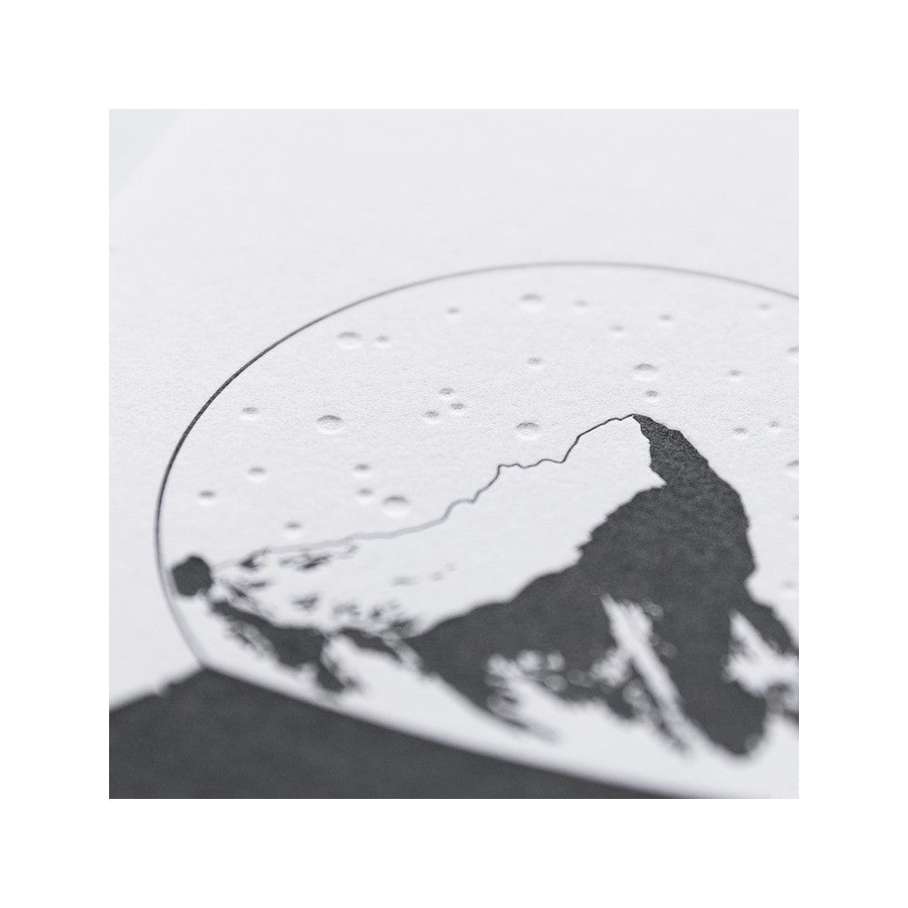 KoBold Manufaktur Faltkarte A6 - Schneekugel