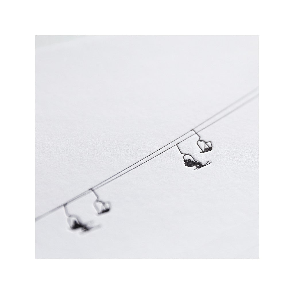 KoBold Manufaktur Karte A6 - Sessellift