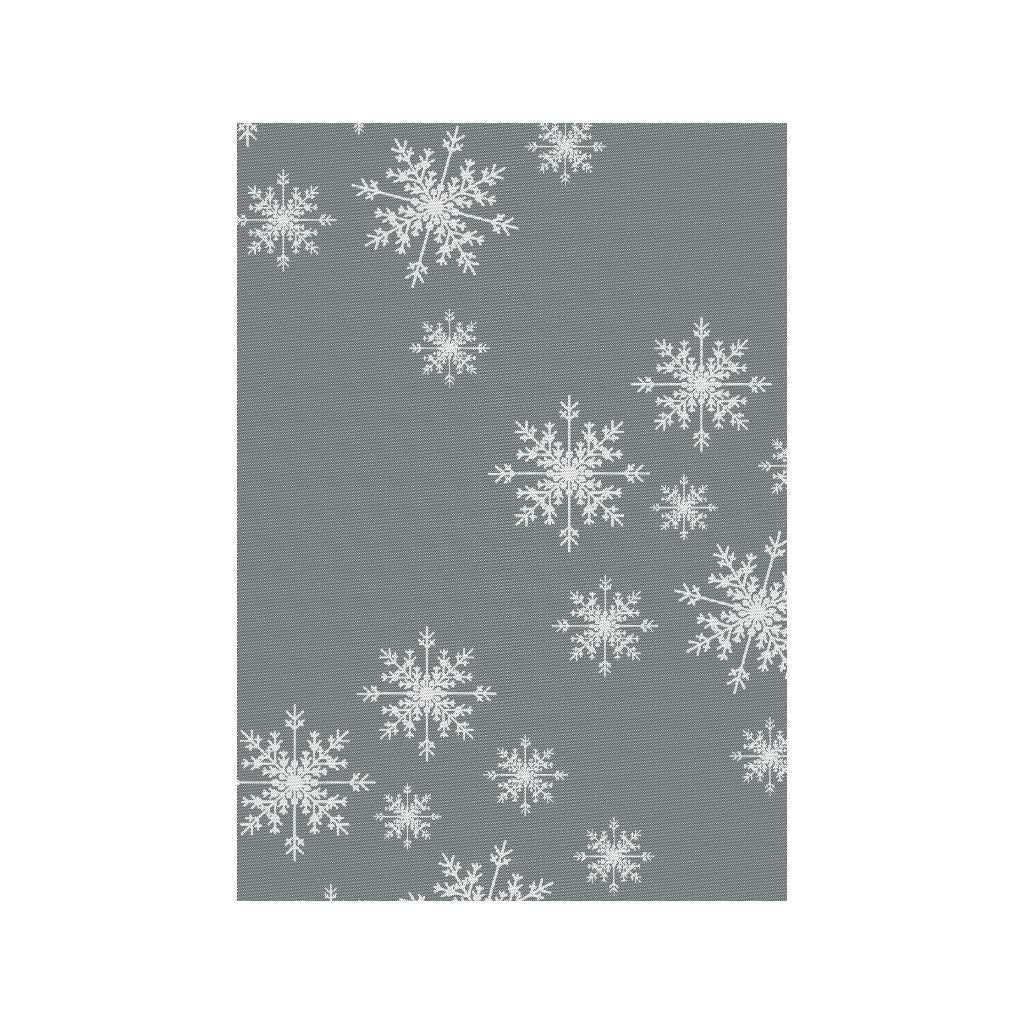 MEYER-MAYOR Geschirrtuch Schneeflocken, grau