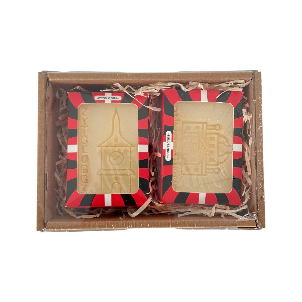 Duschseife Zytgloggä und Bundeshuus