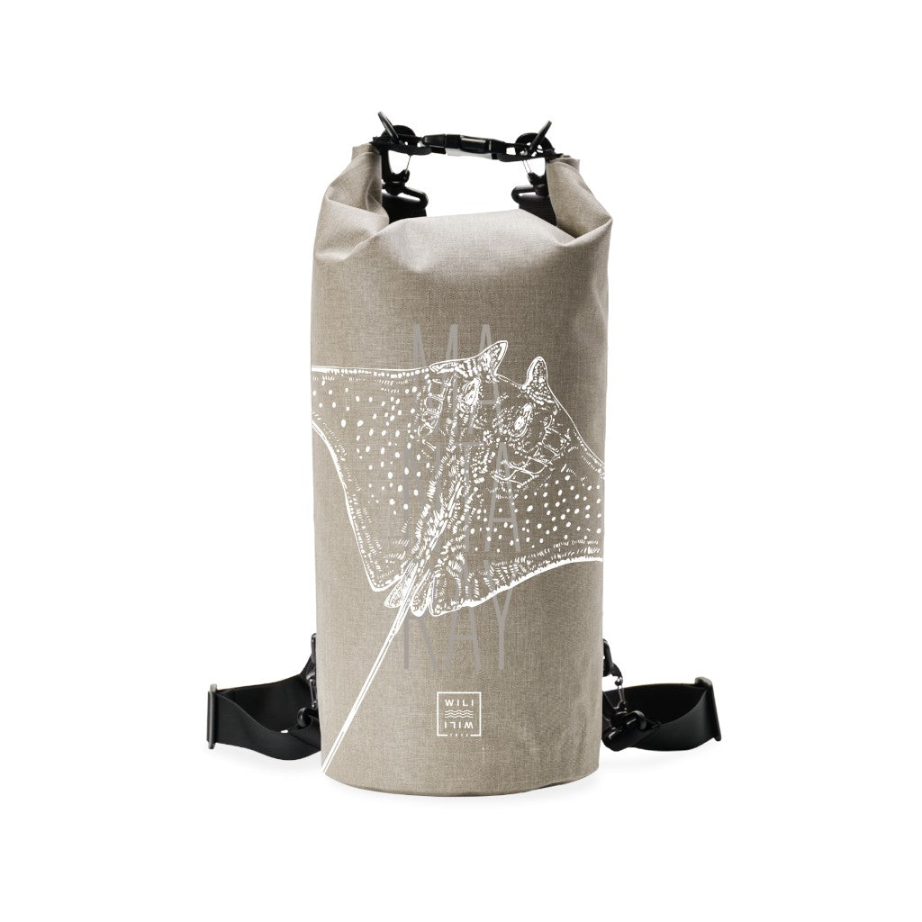 Wili Wili Tree Manta Ray Dry Bag, 15 l
