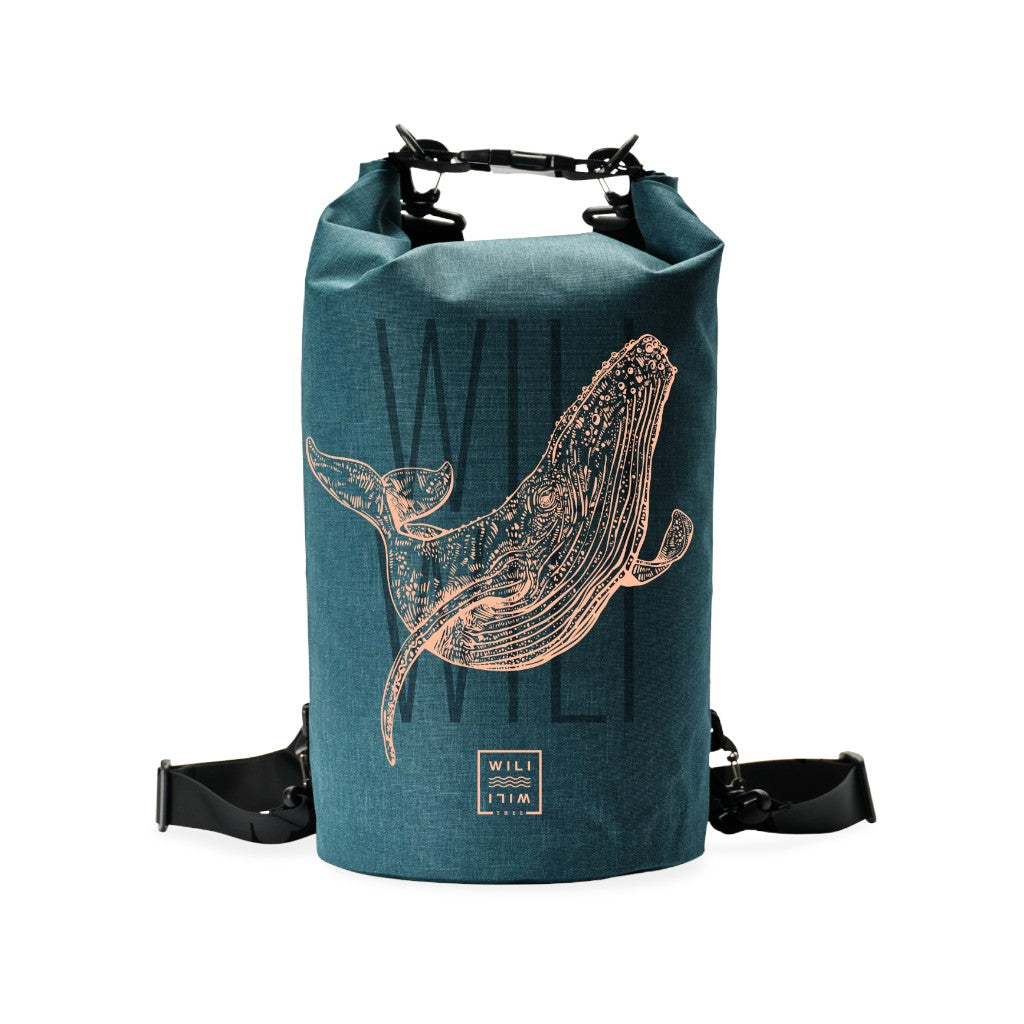 Wili Wili Tree Whale Tales Dry Bag, 20 l