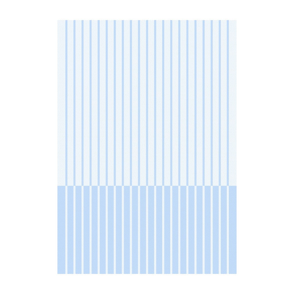 MEYER-MAYOR Geschirrtuch Tea Time Streifen, Hellblau