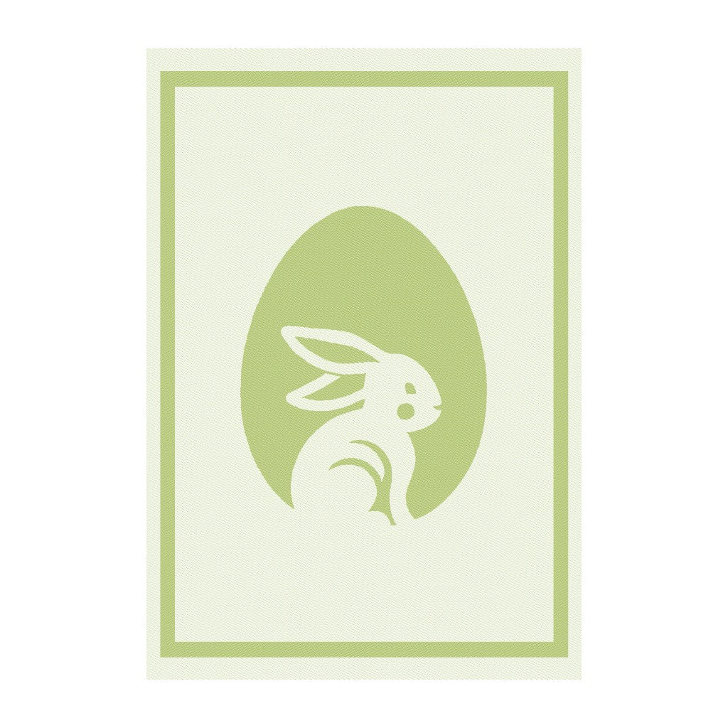 KULTSCHTOFF Küchentuch Osterhase, Linde