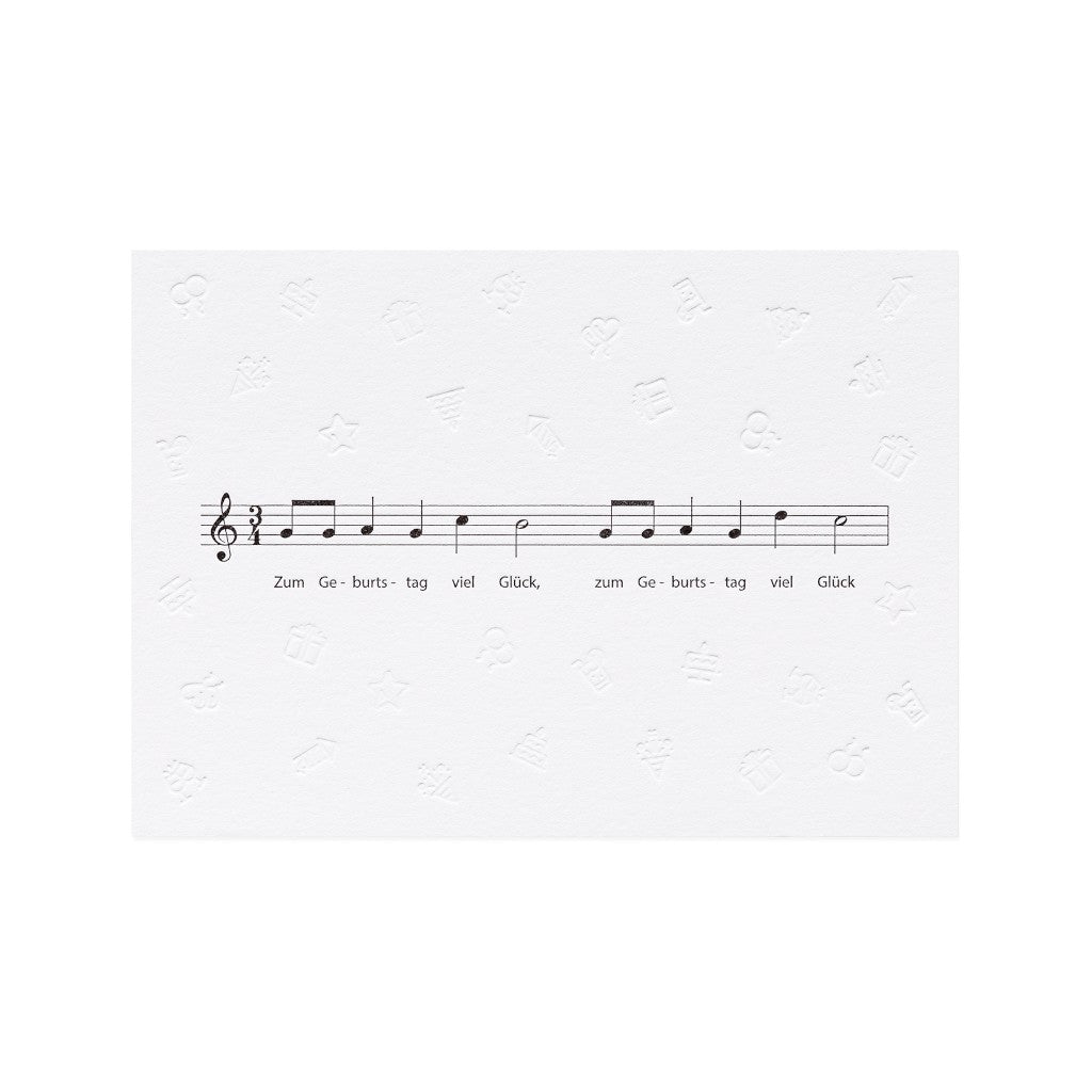 KoBold Manufaktur Karte Zum Geburtstag viel Glück