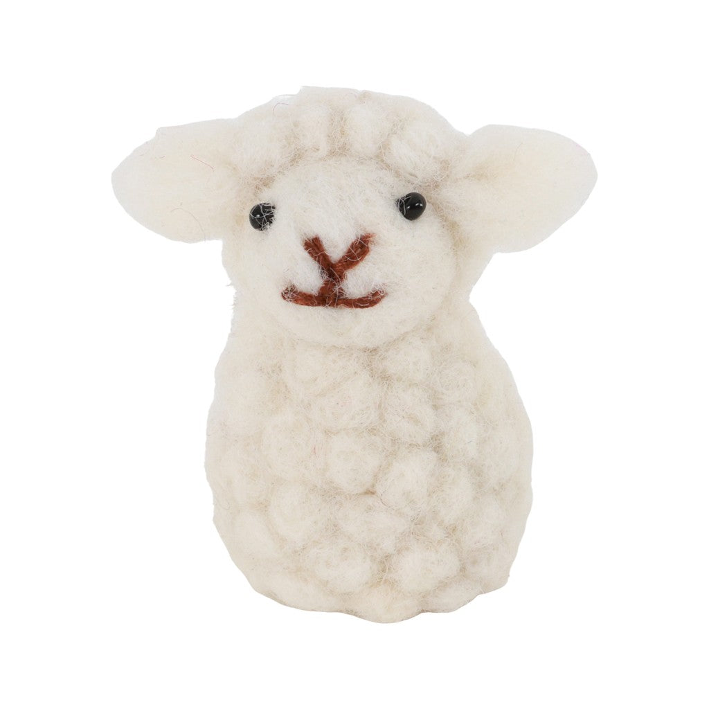 Gry & Sif Osterdeko Anhänger Sitzendes Schaf