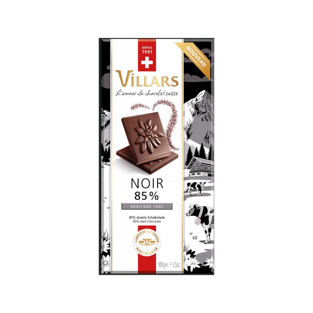 Villars Schokolade - Dunkel 85%