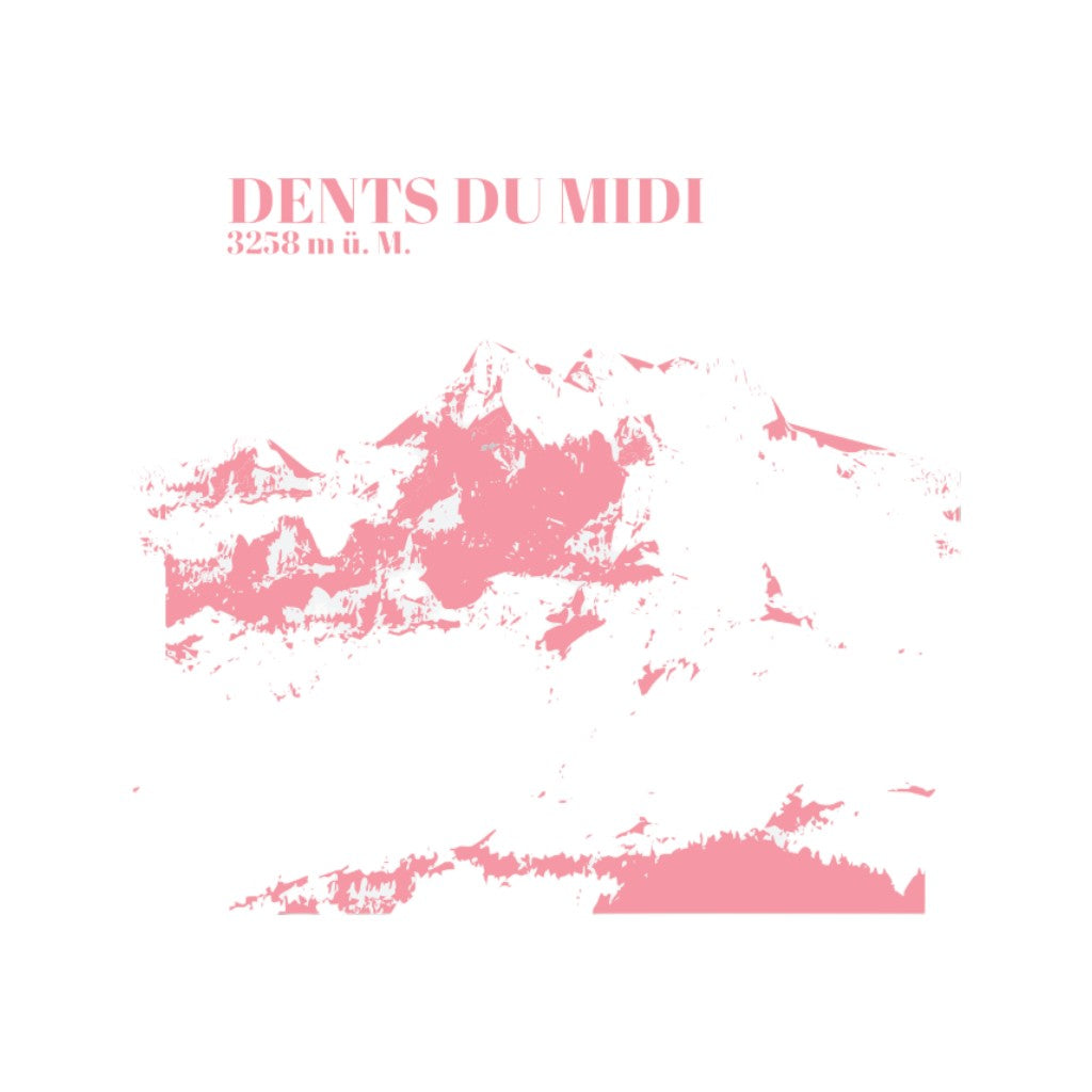 feinedinge Serviette Dents du Midi , 33 x 33 cm