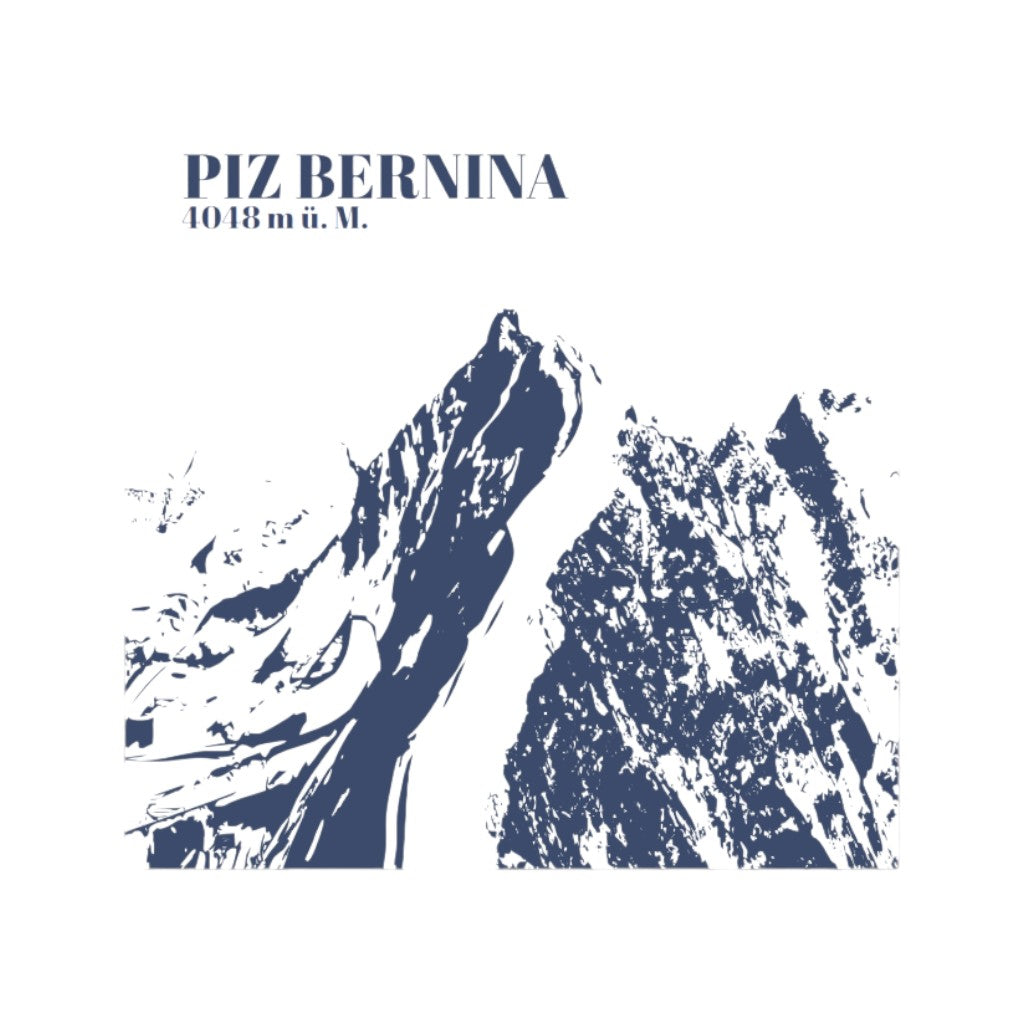 feinedinge Serviette Piz Bernina , 33 x 33 cm