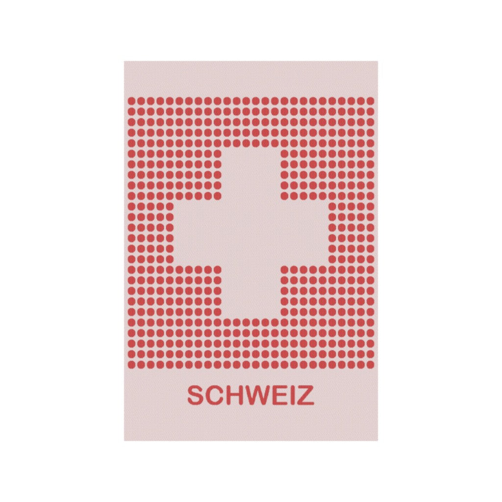 MEYER-MAYOR Küchentuch Swiss Cross, Punkt, Rot