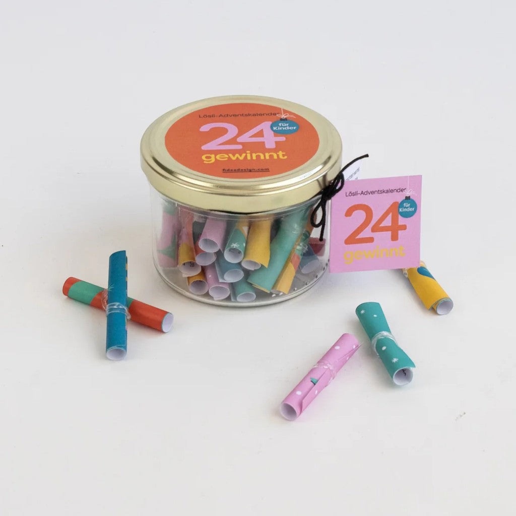 Fidea Design Lösli-Adventskalender - Kinder