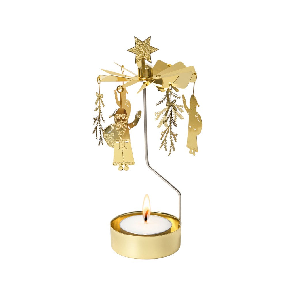 Pluto Design Teelichtkarusell Santa Claus