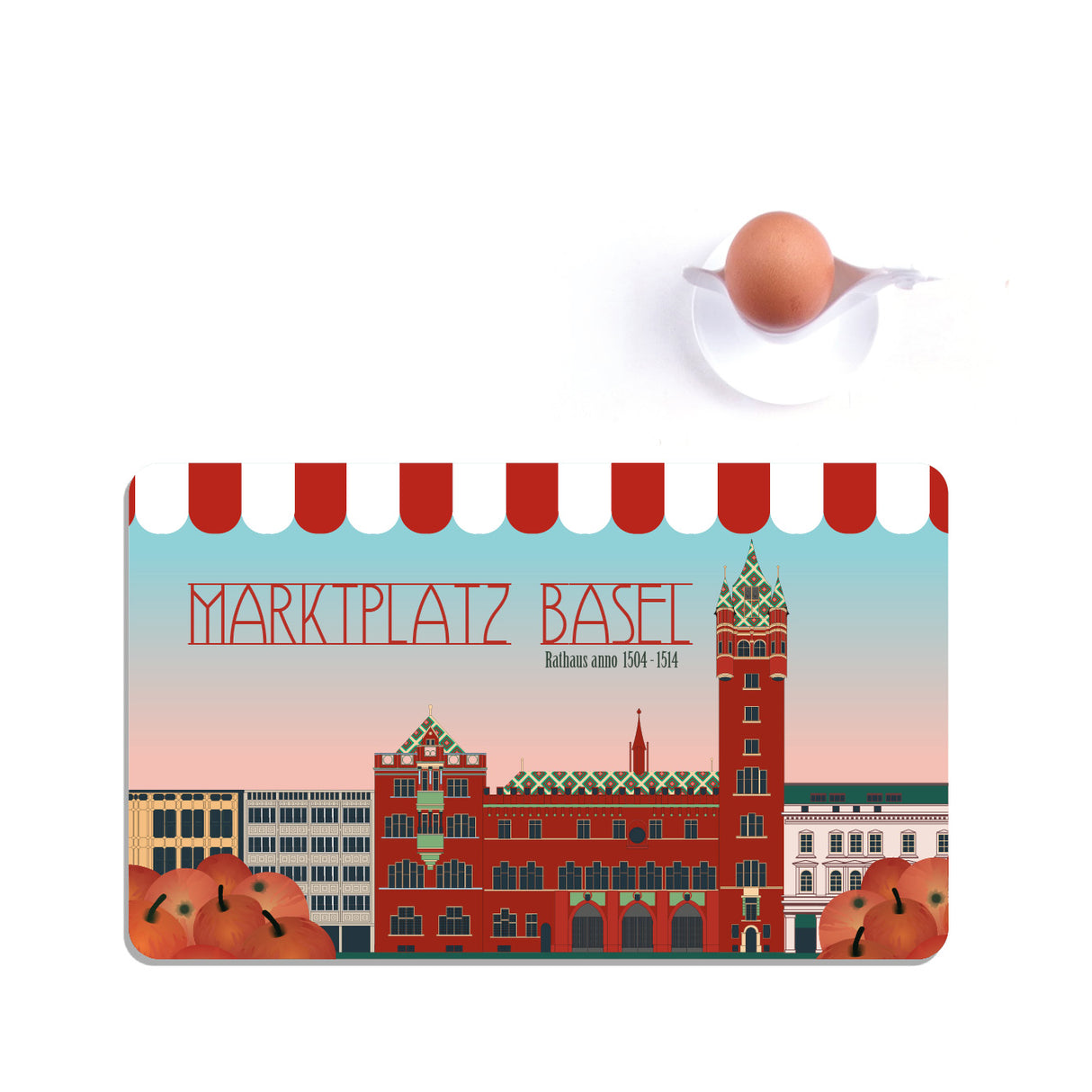 s.wert Frühstücksbrett Basel Marktplatz