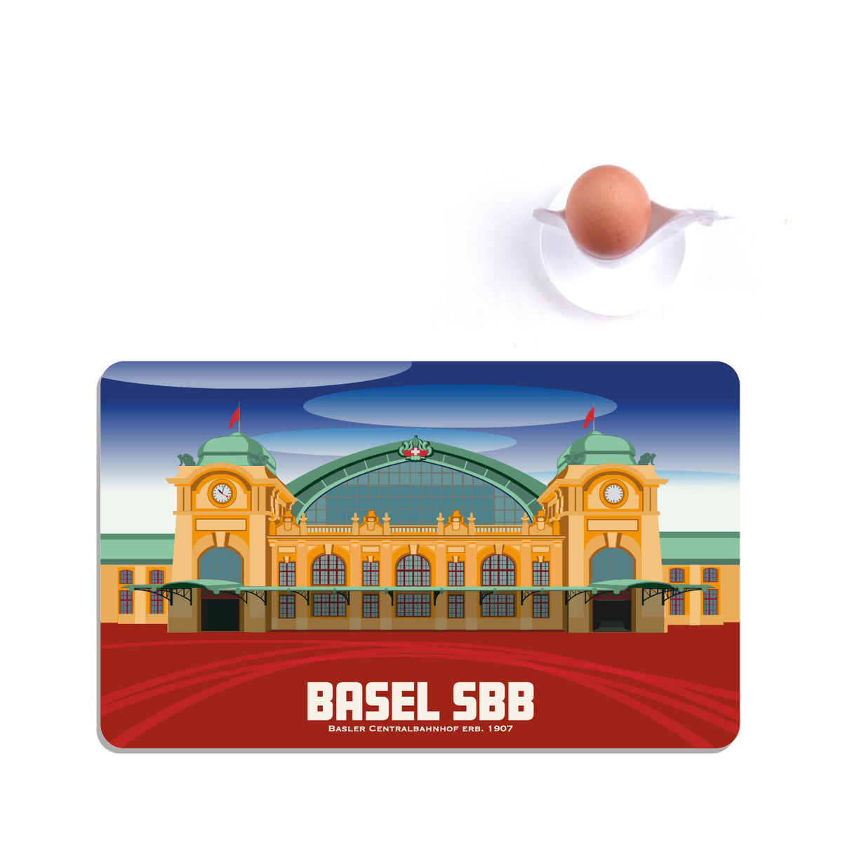 s.wert Frühstücksbrett Basel SBB