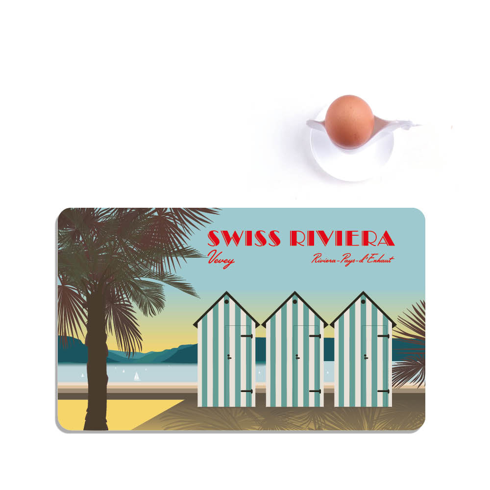 s.wert Frühstücksbrett Swiss Riviera Vevey